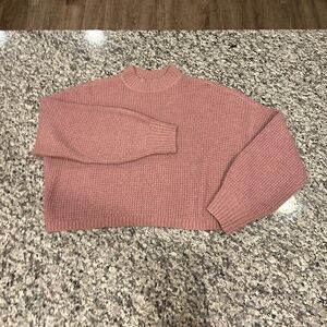 Hollister Cropped Sweater S